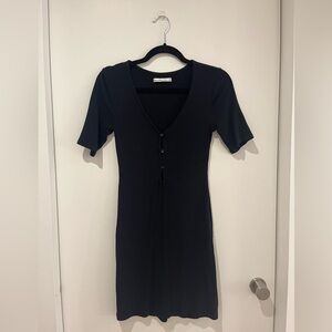 Abercrombie Triple Keyhole Knit Mini Dress